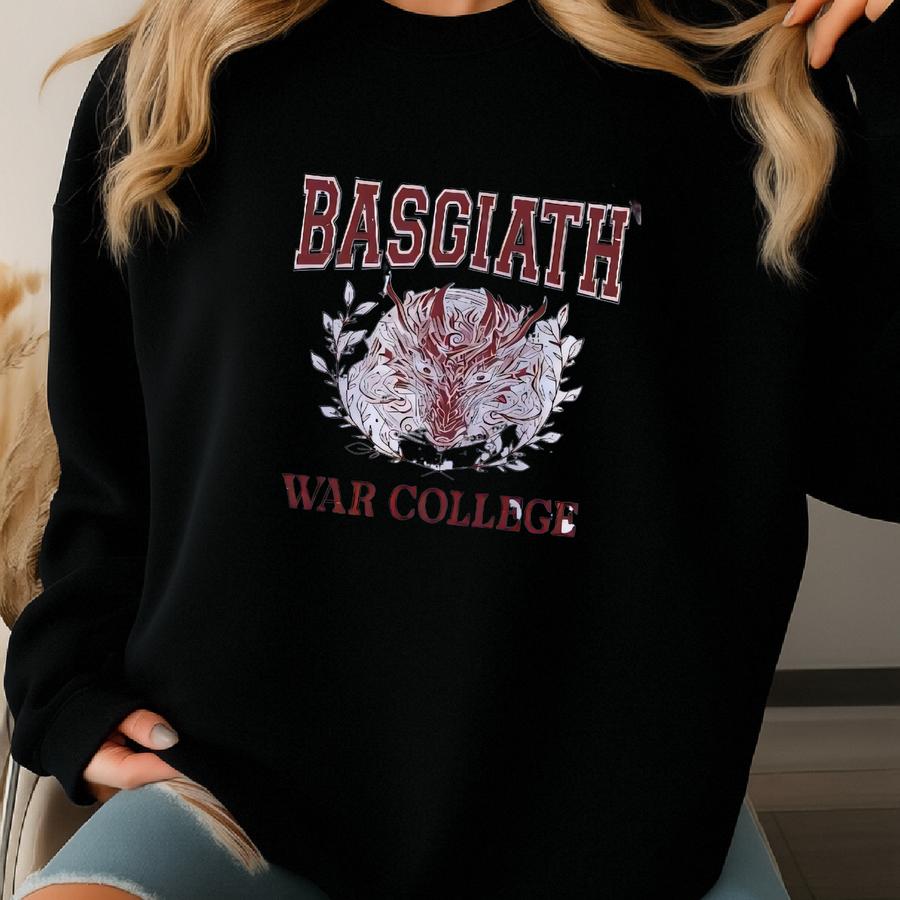 Fourth Wing Sweatshirt, Dragon Rider Sweatshirt, Basgiath War College Shirt, The Empyrean Series, Violet Sorrengail Fantasy Empyrean Series Sweatshirt
