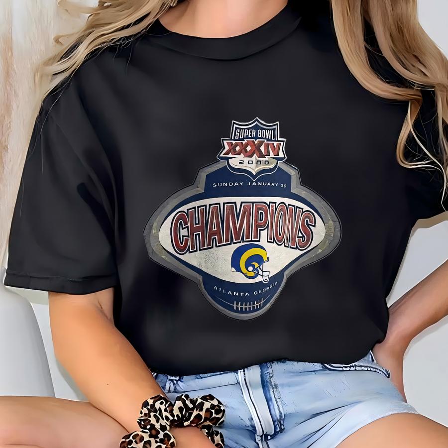 Vintage Los Angeles Rams Super Bowl Sweatshirt T-shirt