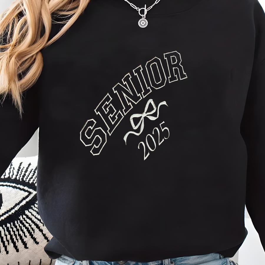 Custom Senior Sweatshirt | Senior 2025 Sweatshirt | Graduation Hoodie | Class Of 2025 | Senior Shirt | Graduation Gift Sweatshirt