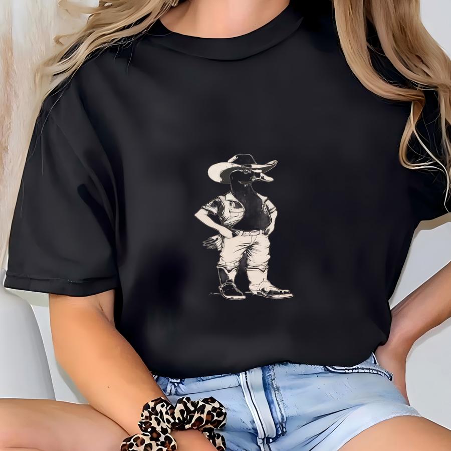 Cowboy Goose Tshirt Y'all Mind If I Do Some Lollygaggin' Shirt Funny Western Goose Yeehaw Tee Cowgirl Gift Hoodie T-shirt