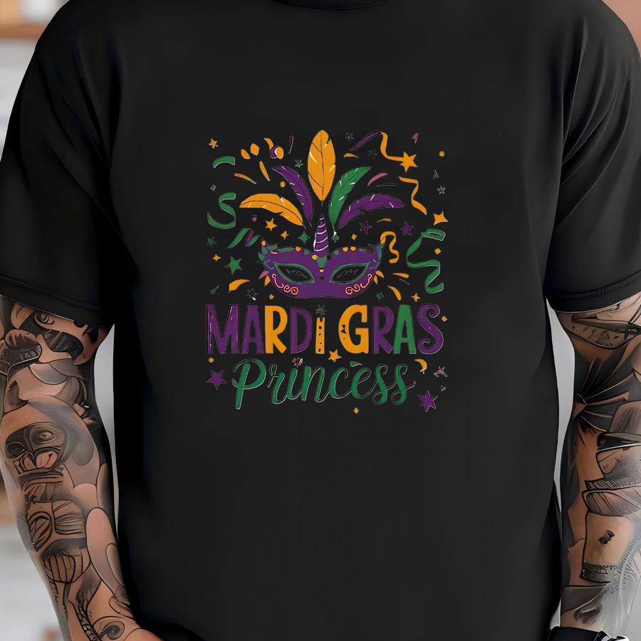 Mardi Gras Princess Baby ® - Mardi Gras Bodysuit - Funnyfat Tuesday Baby Gift T-shirt
