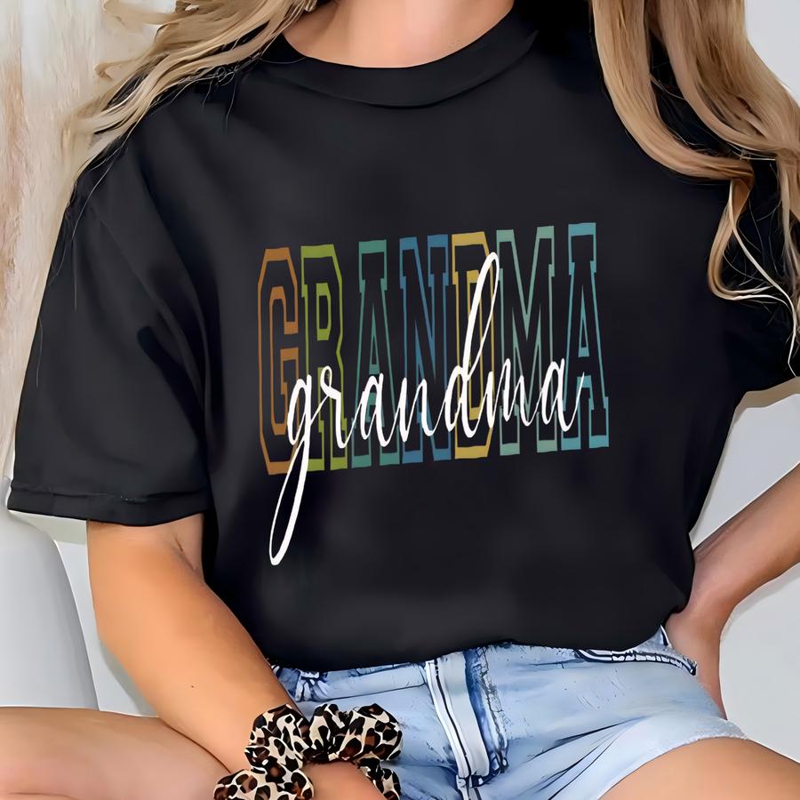 Grandma Shirt, New Grandma Shirt, Grandmother Shirt, Gift For Grandma Shirt, Mother's Day Gift For Grandma Shirt, Cute Grandma Life Shirt T-shirt