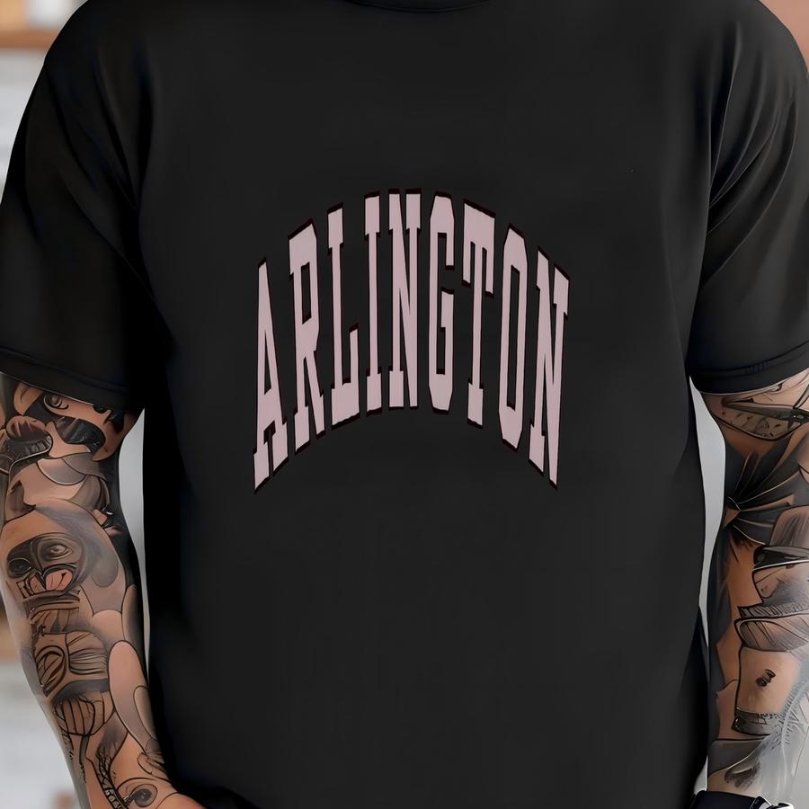 Arlington Crewneck Vintage Texas Sweatshirt Cozy Metroplex Pullover Urban Style Sweater Perfect Gift For Men And Women Fashion T-shirt