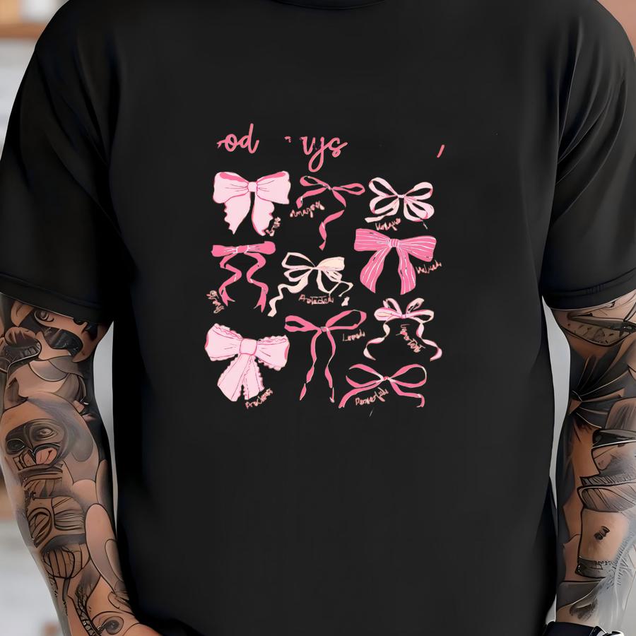 God Says I Am Hoodie, Cute Bow Graphic With Inspirational Bible Verses, Perfect Religious Gift For Christian Girls T-shirt