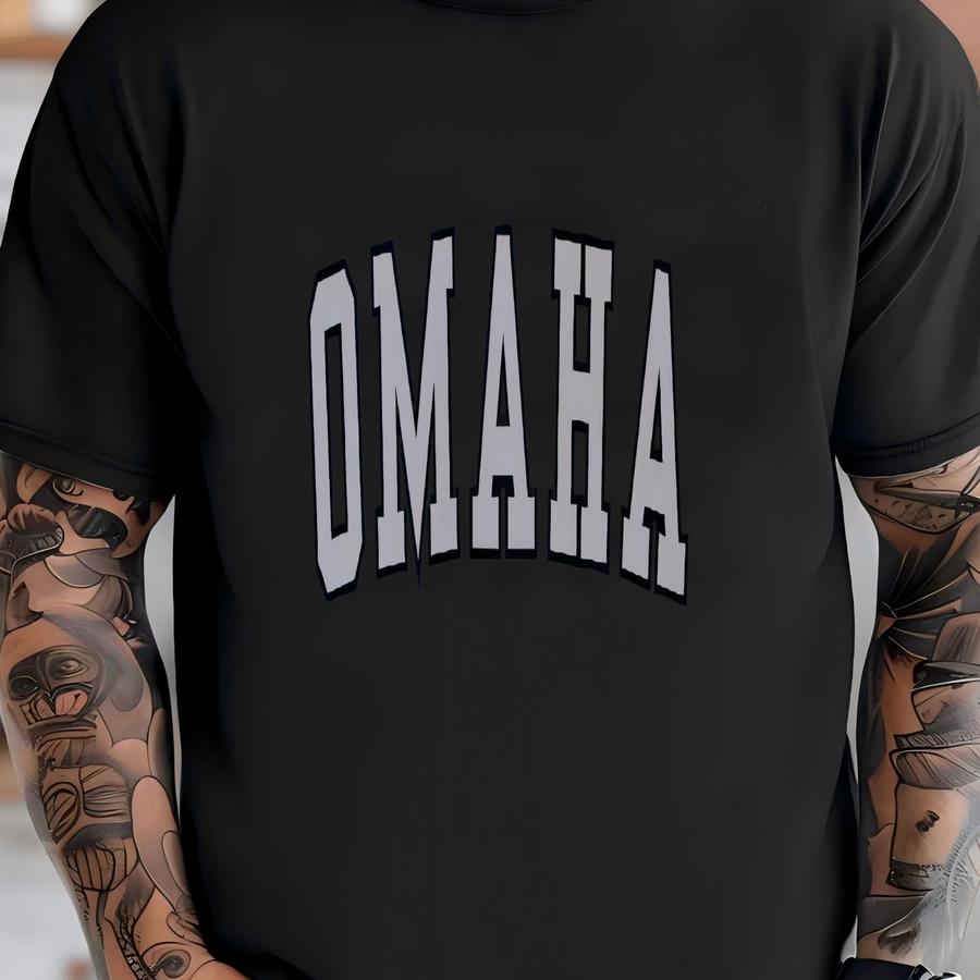 Omaha Crewneck Vintage Nebraska Sweatshirt Cozy Gateway To The West Pullover Urban Style Sweater Perfect Gift For Men And Women Fashion T-shirt