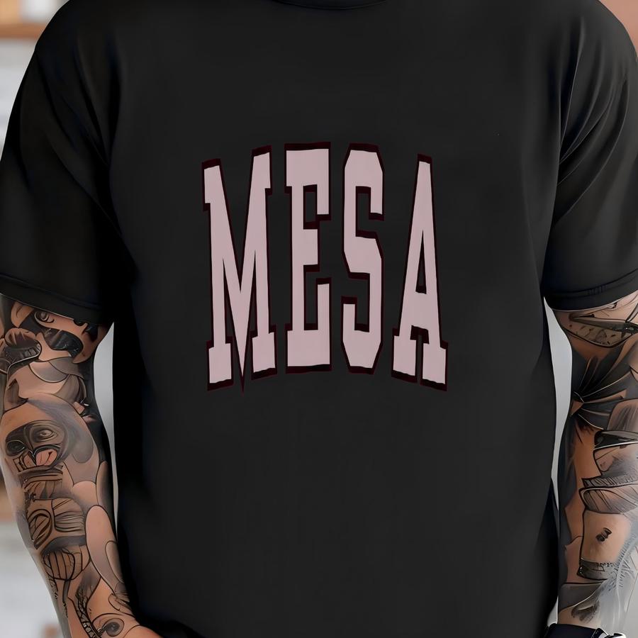Mesa Crewneck Vintage Arizona Sweatshirt Cozy Desert City Pullover Urban Style Sweater Perfect Gift For Men And Women Fashion T-shirt