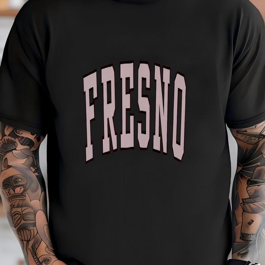 Fresno Crewneck Vintage California Sweatshirt Cozy Central Valley Pullover Urban Style Sweater Perfect Gift For Men And Women Fashion T-shirt
