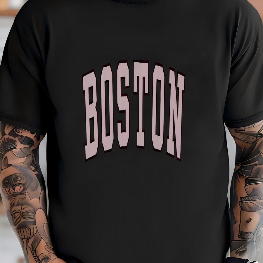 Boston Crewneck Vintage Massachusetts Sweatshirt Cozy Beantown Pullover Urban Style Sweater Historic City Gift For Men And Women Fashion T-shirt