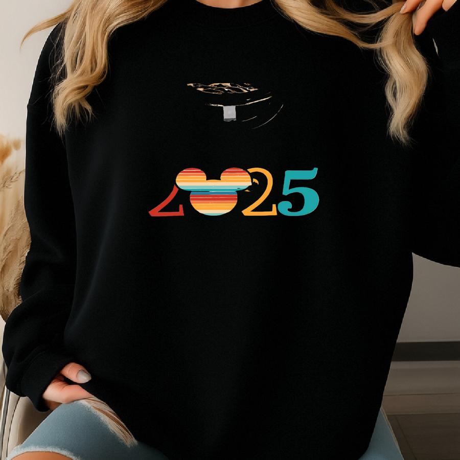 Mouse Trip 2025 Family Vacation, Custom Trip, Custom Girl Shirt, Personalized Family Trip 2025 Shirts, Family Holiday, Custom Name Tee-tc032 Sweatshirt