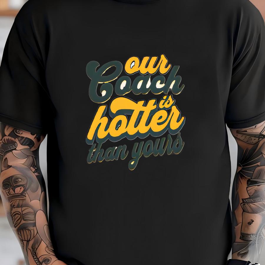 Matt Lafleur 20 Oz Skinny Tumbler, Green Bay Football Fan Gift, Our Is Hotter Than Yours, Packer Football Glitter Tumbler W/lid T-shirt