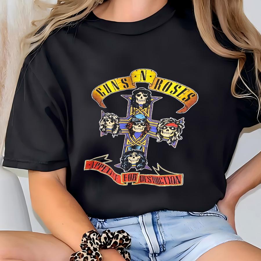 Vintage 2000s Guns N Roses Tshirt Size Xl T-shirt