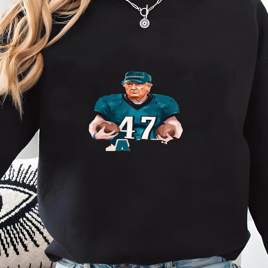 Bird Gang Football Sweatshirt: Game Day Apparel Sweatshirt