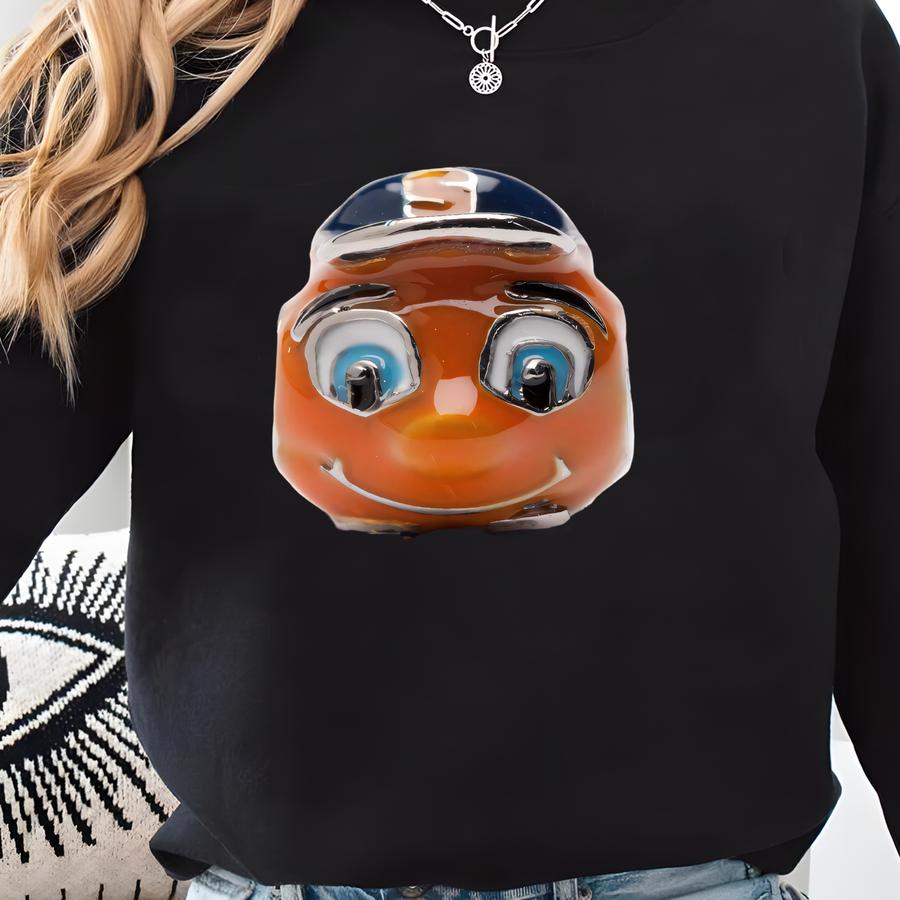 Stone Armory Officially Licensed Syracuse University Otto The Orange Bead Charm – Stainless Steel Charm For Bracelets – Orange Fans Sweatshirt