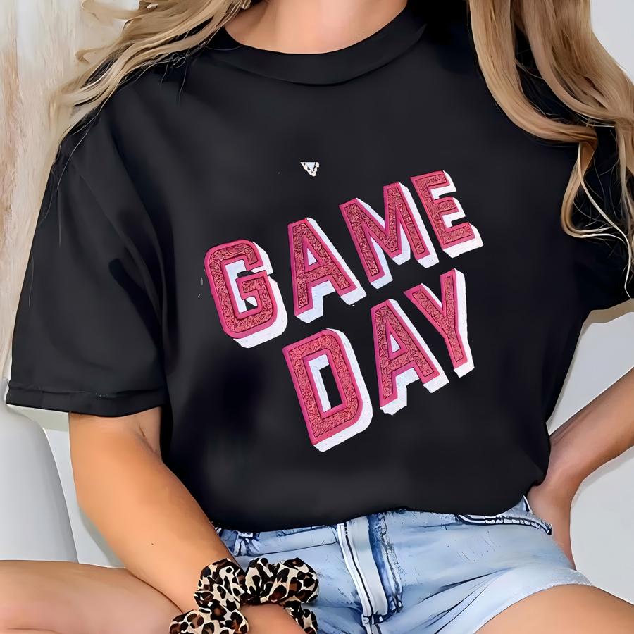 Personalized Game Day Sweatshirt | Basketball Crewneck | Baseball Mom Shirt | Personalized Sport Crew | Game Day Shirt T-shirt