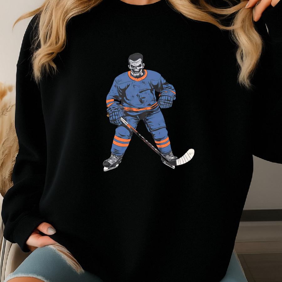 New York Hockey Shirt, Retro Team Sports Tee, Sports Clothing, Hockey Fan Gift, Hockey Lover Apparel, Vintage Hockey Merch, Islander Shirt Sweatshirt