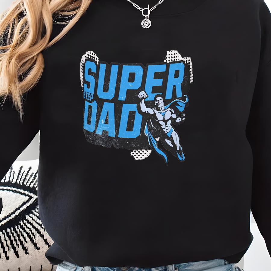 Super Step Dad Mug 11oz Super Hero Fathers Day Gifts Sweatshirt