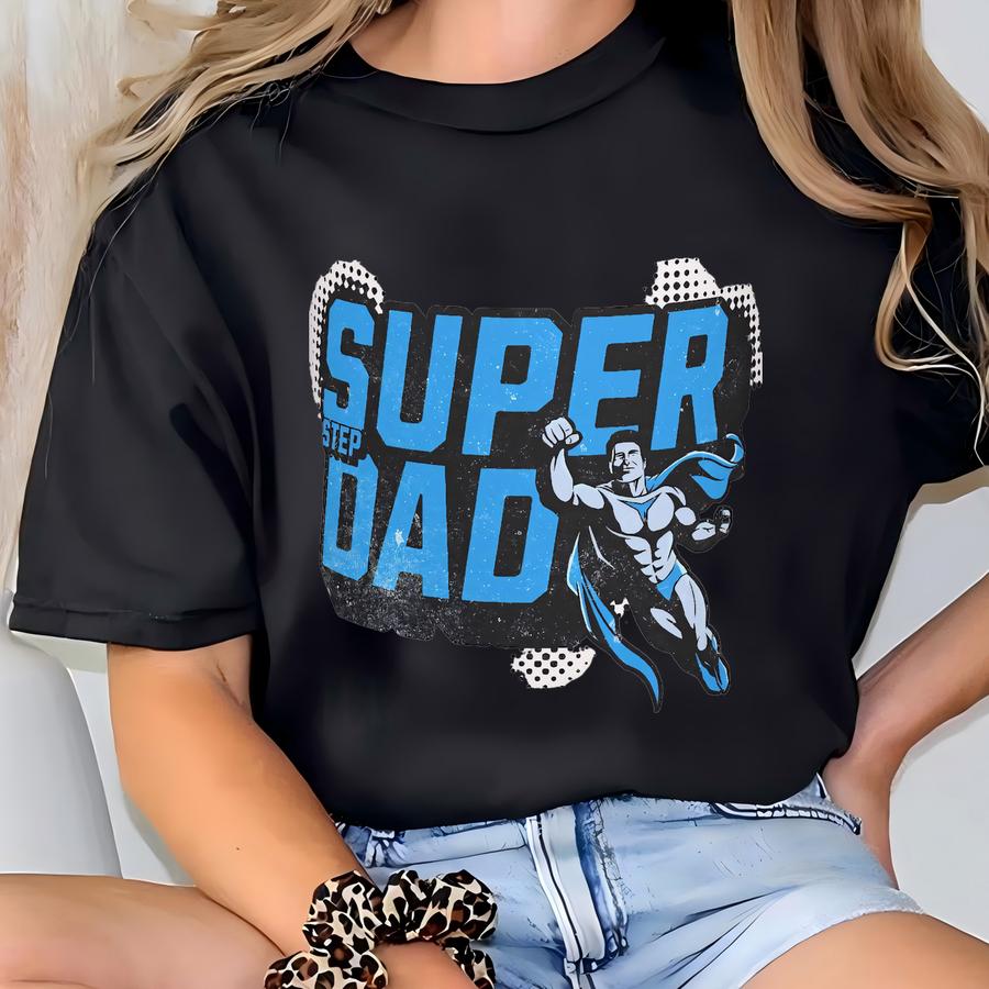 Super Step Dad Mug 11oz Super Hero Fathers Day Gifts T-shirt