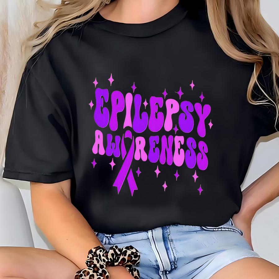 Epilepsy Awareness Sweathsirt, Mental Health Hoodie, Women's Neurodiversity Sweatshirt, Motivational Gifts For Epilepsy, Epilepsy Mom Gift T-shirt