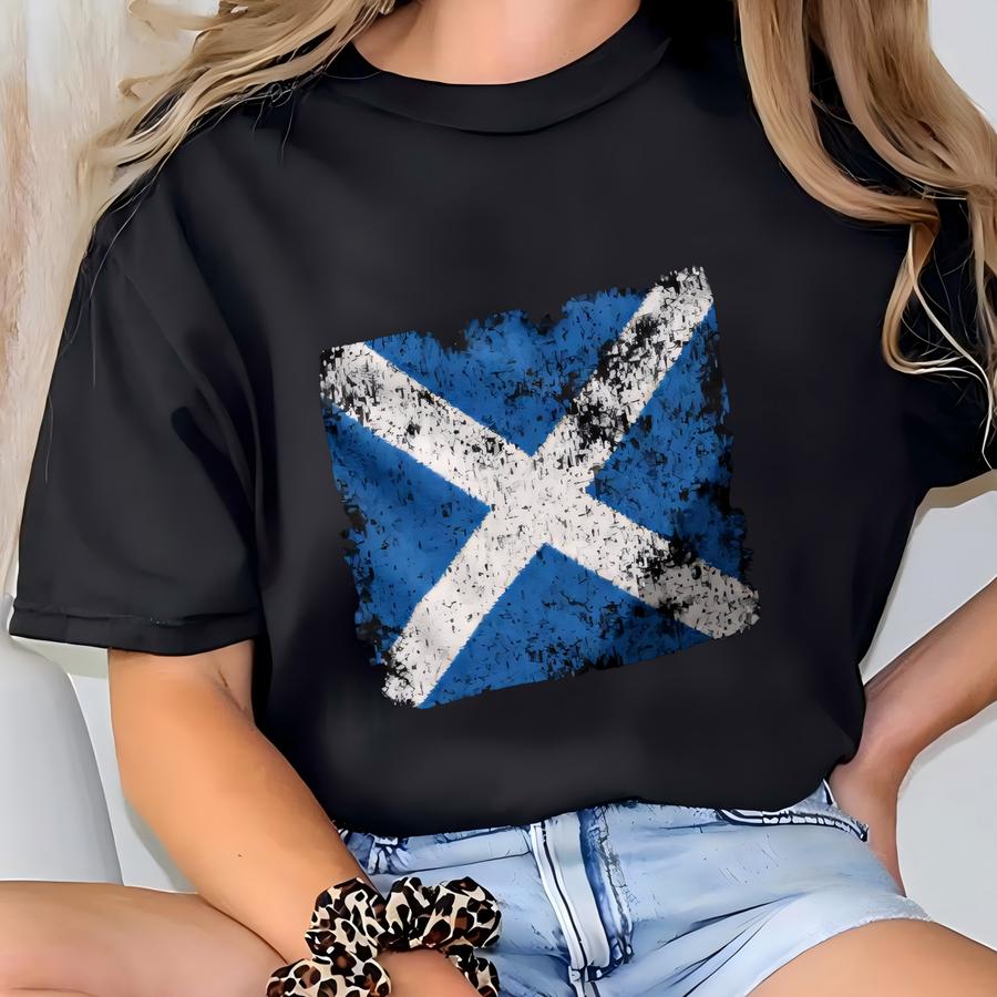 Scotland Flag Hoodie T-shirt