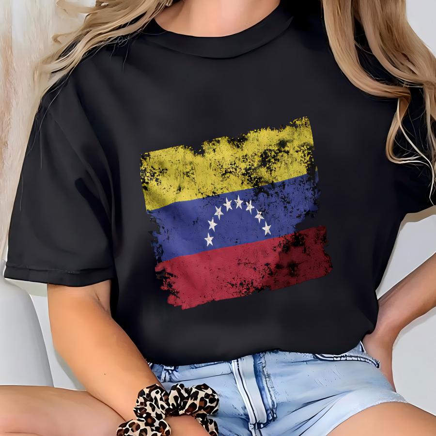 Venezuela Flag Hoodie T-shirt