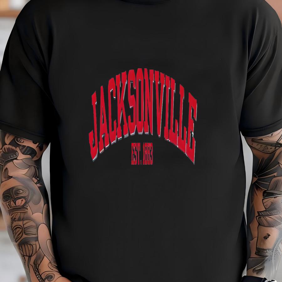 Jacksonville Sweatshirt, Retro College Crewneck, Cozy University Pullover, Gift For Students And Alumni T-shirt