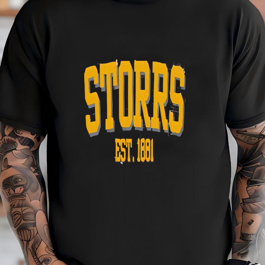 Storrs Connecticut Sweatshirt, Retro College Crewneck, Cozy University Pullover, Gift For Students And Alumni T-shirt
