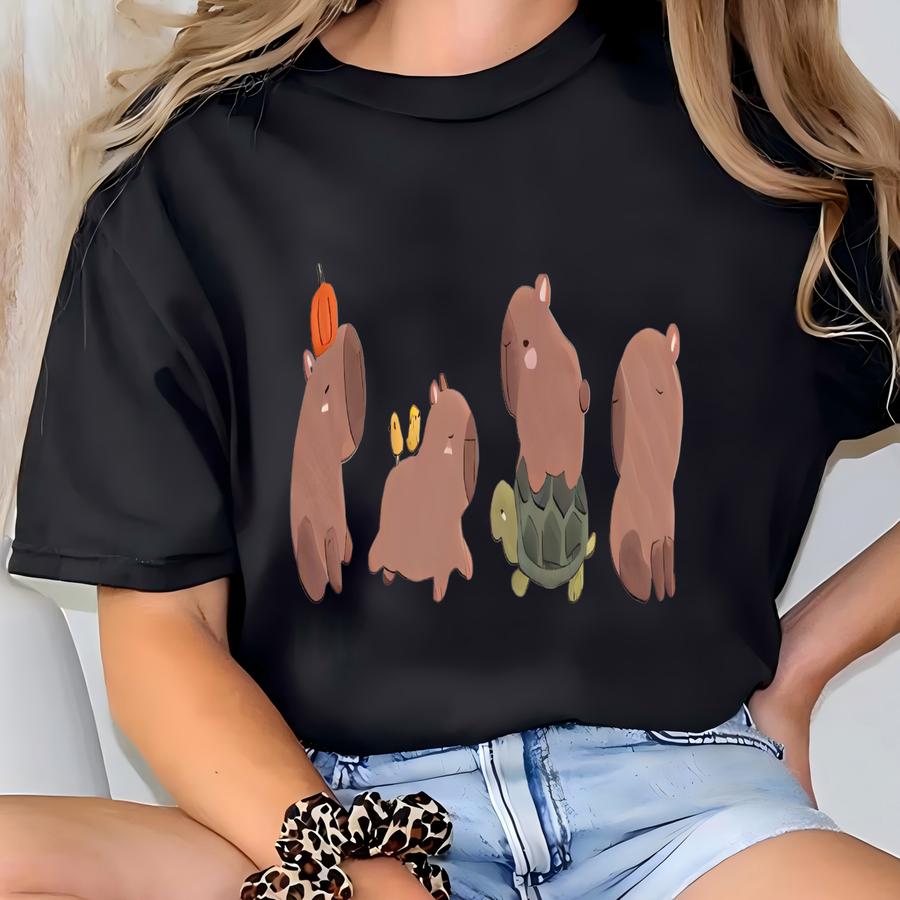 Capybara Sweatshirt, Capybara Crewneck, Capybara Sweater, Cute Capybara Sweatshirt, Capybara Gift, Capybara Lover Sweatshirt T-shirt