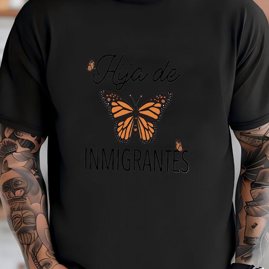 Hija De Inmigrantes Shirt Pro Immigration Shirt Daca Shirt Human Rights Shirt Social Justice Shirt No One Is Illegal Shirt T-shirt