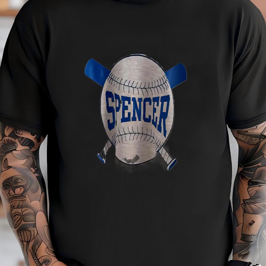 Vintage 1990’s Russell Athletic Preppy Spencer Baseball Crewneck Sweatshirt - Xl T-shirt