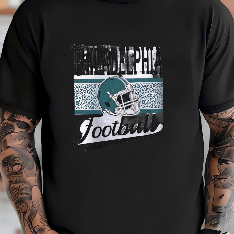 Vintage Philadelphia Football Sweater, Philadelphia Football Fan Sweater, Vintage Philadelphia Football Fan Crewneck Sweatshirt T-shirt