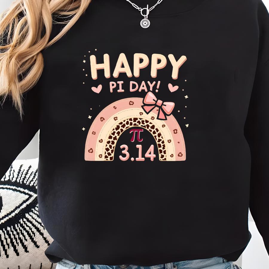 Happy Pi Day 3.14 Be Irrational Cute Mathematic Math Teacher Tshirt, Funny Pi Day, Math Teacher Gift, Pi Day Celebration Shirt For Educators Sweatshirt