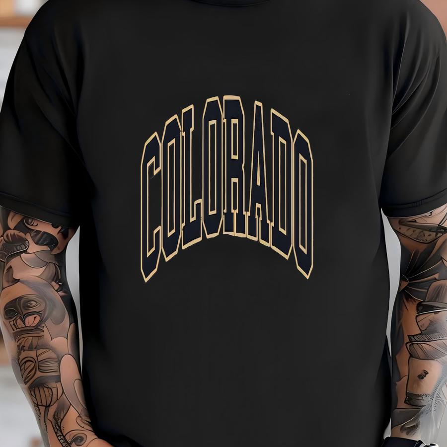 Colorado Sweatshirt, Colorado Shirt, Football Shirt, Game Day Gift, University Shirt, College Apparel, Colorado Hoodie, Buffaloes Shirt T-shirt
