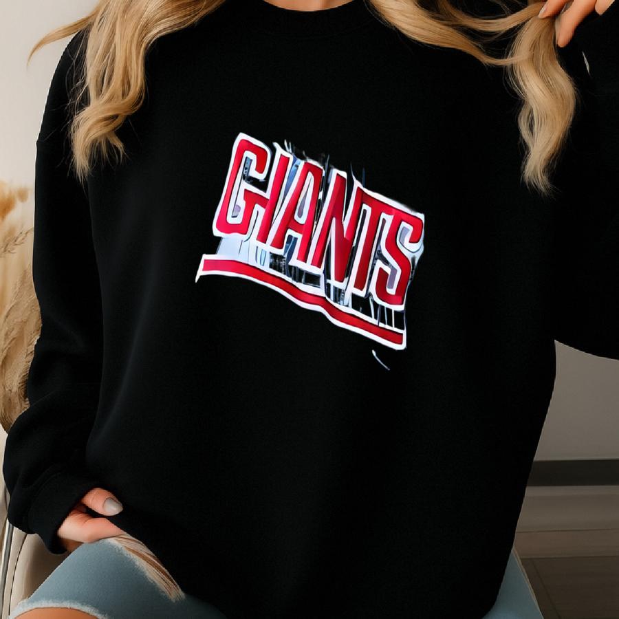 Rare Vintage 90s Distressed New York Giants Football Satin Jacket By Starter Giants Sweater Y Logo Blue Color Men’s M Sweatshirt