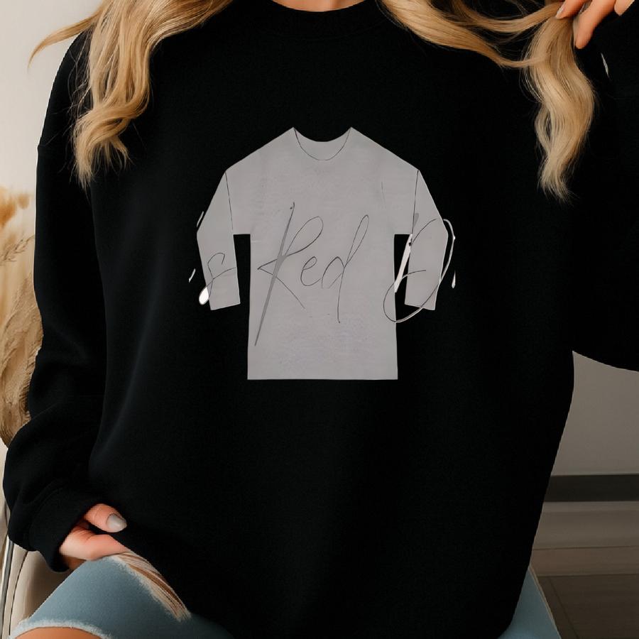 Rabbit Skins Toddler Long Sve Shirt 3302 Color Chart, Png File, Instant Download, Kids, Rs3302, Mockup, Flat Lay Simple Design Sweatshirt