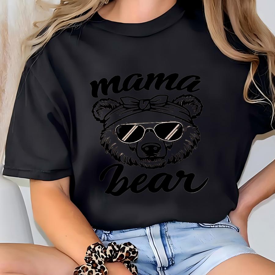 Mama Bear Shirt, Cute Mama Bear Tshirt, Mother's Day Gift T-shirt