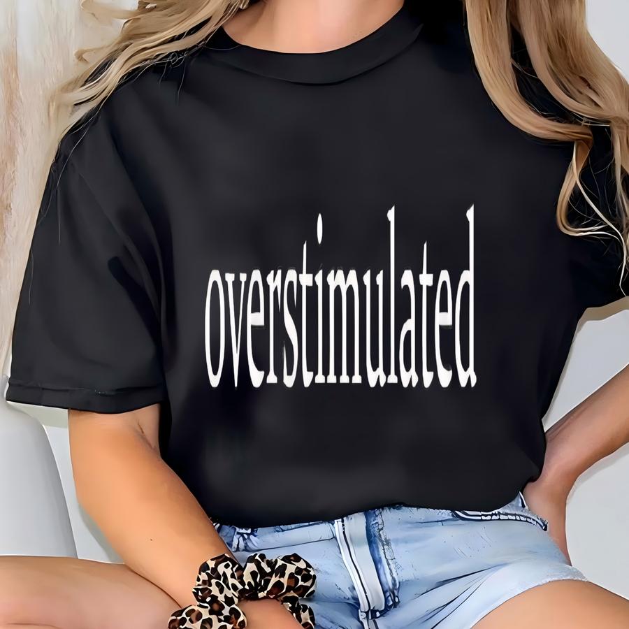 ® Overstimulated Shirt For Mom, Cowboy Frog Shirt, Unhinged Tshirt, Weirdcore Clothing, Gen Z Shirt, Weird Stuff Funny Tshirt T-shirt