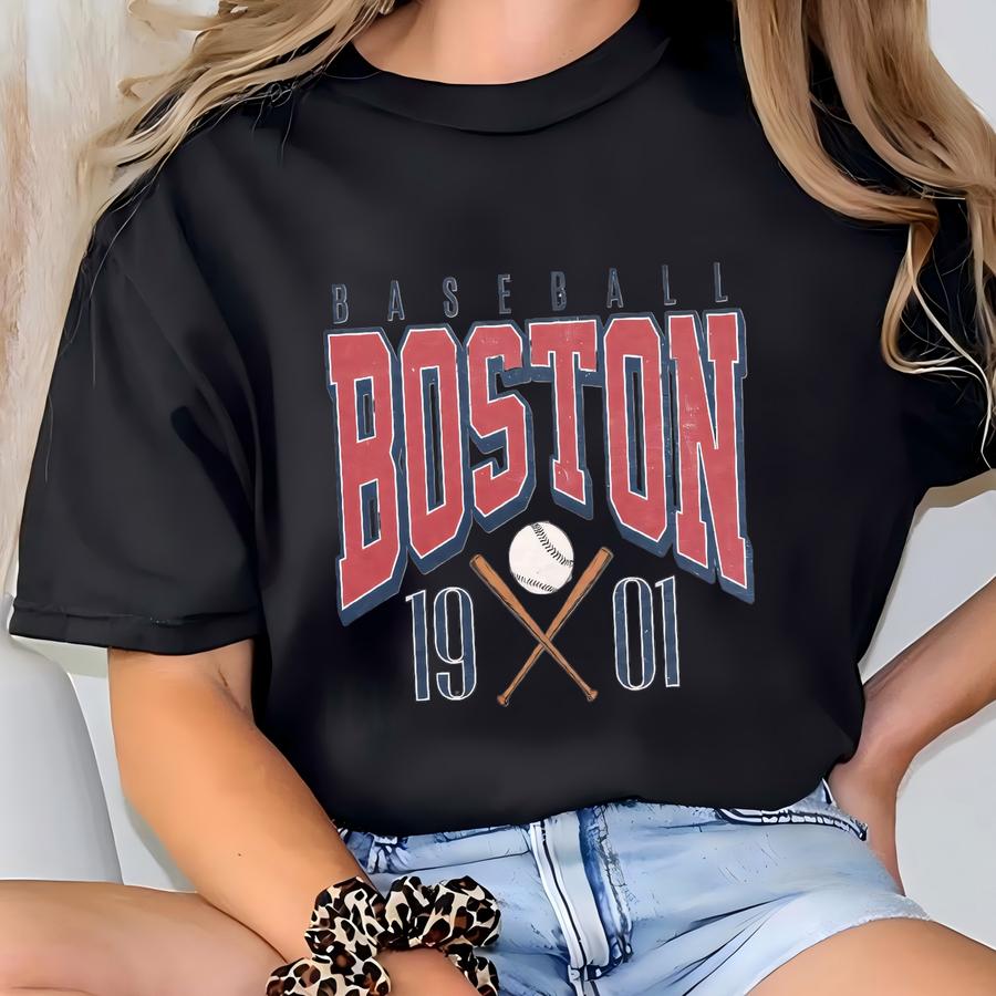 Vintage Boston Baseball Sweatshirt | Boston Baseball Fan | Bosox Shirt | Beantown Baseball Hoodie | The Saux Crewneck | Boston Sports Fan T-shirt
