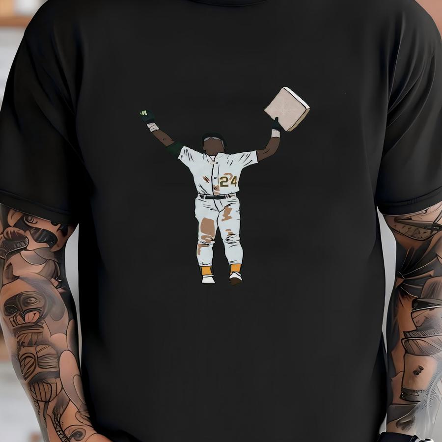 Rickey Henderson Stolen Base Hoodie T-shirt