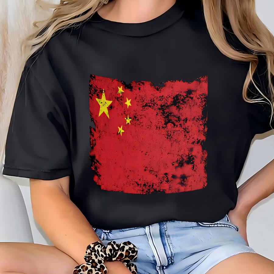 China Flag Mug T-shirt