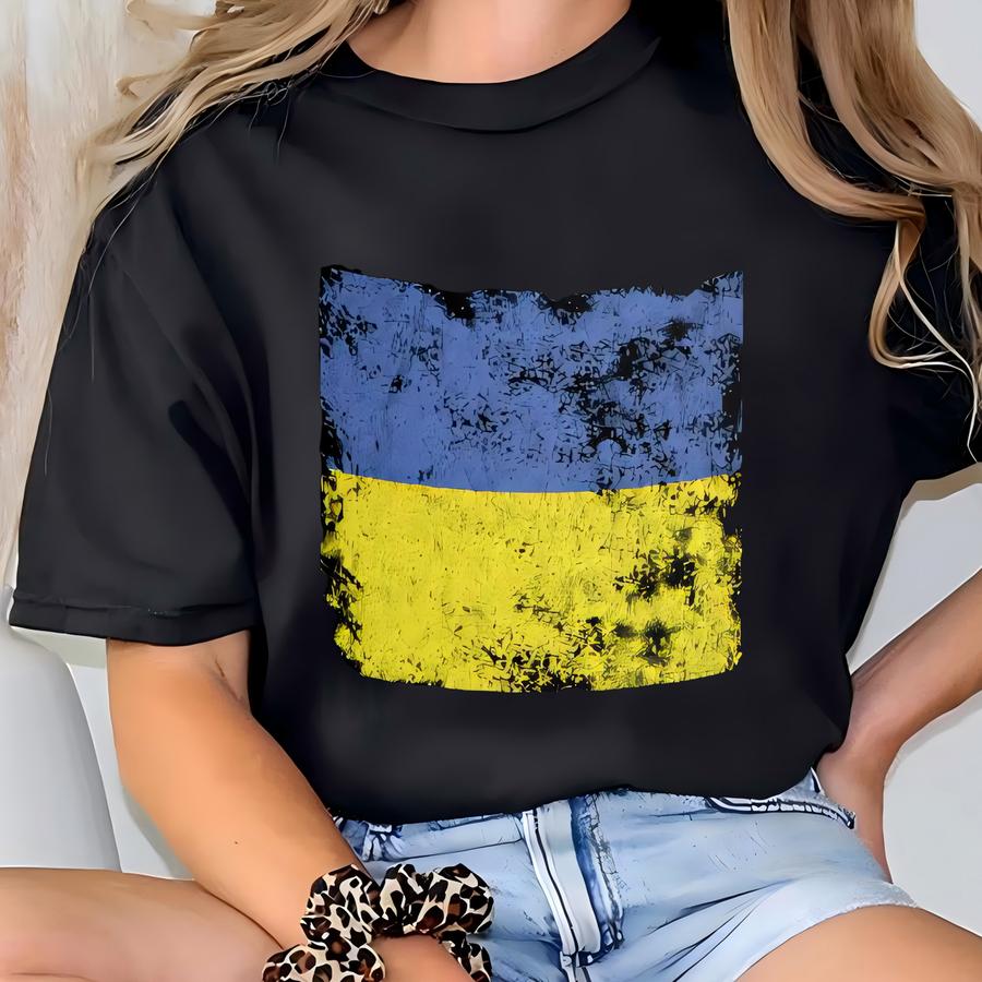 Ukraine Flag Mug T-shirt
