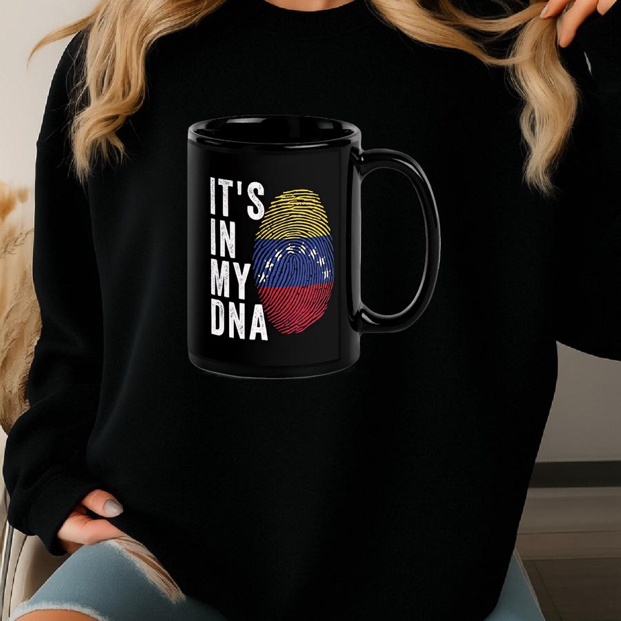 It's In My Dna - Venezuela Flag Mug Sweatshirt