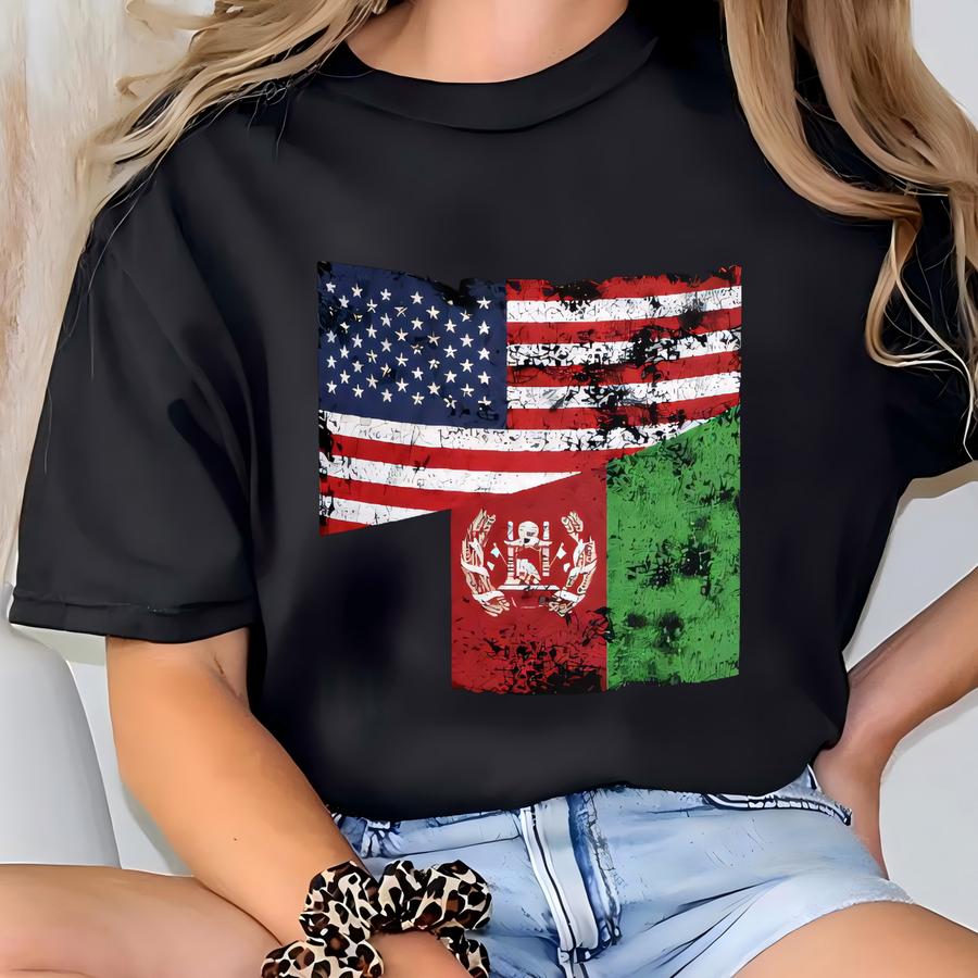 Afghanistan 2004-2013 Usa Flag Mug T-shirt