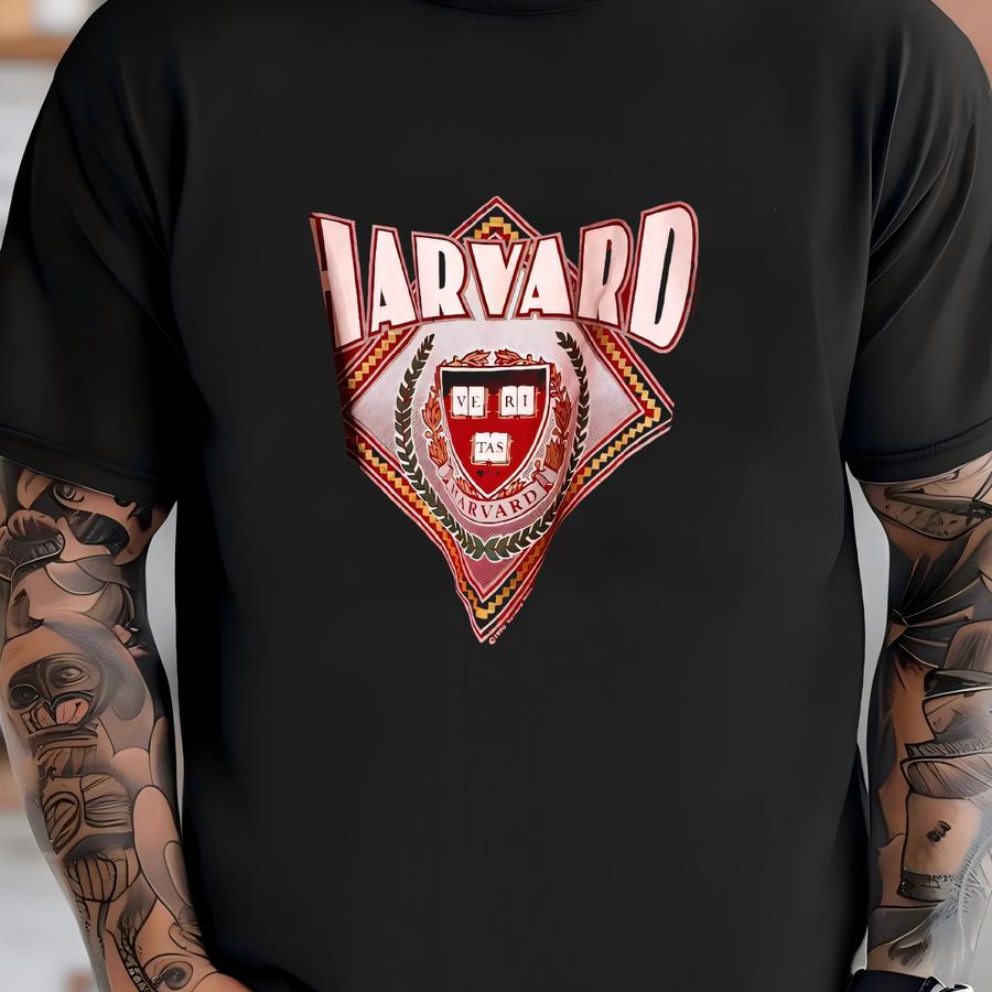 1990 Harvard University Crewneck Sz M (a7961) T-shirt