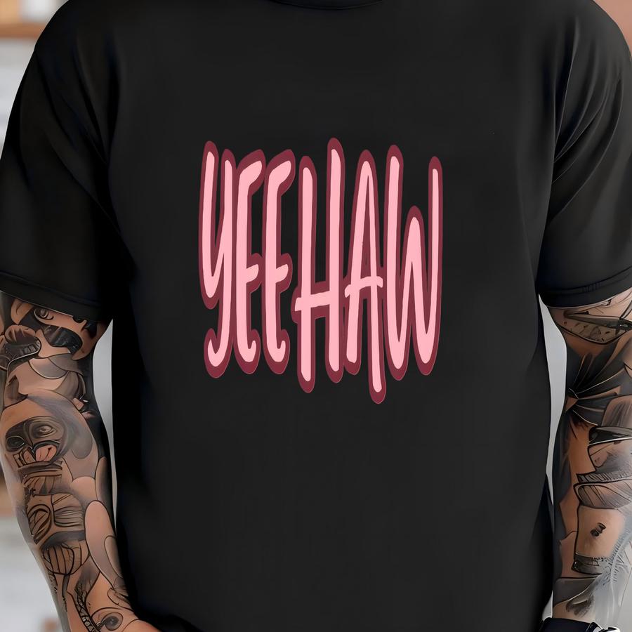 Yeehaw Cowgirl Shirt, Rodeo Western Tee, Country Concert Outfit, Cute Southern Graphic Hoodie, Honky Tonk Shirt T-shirt