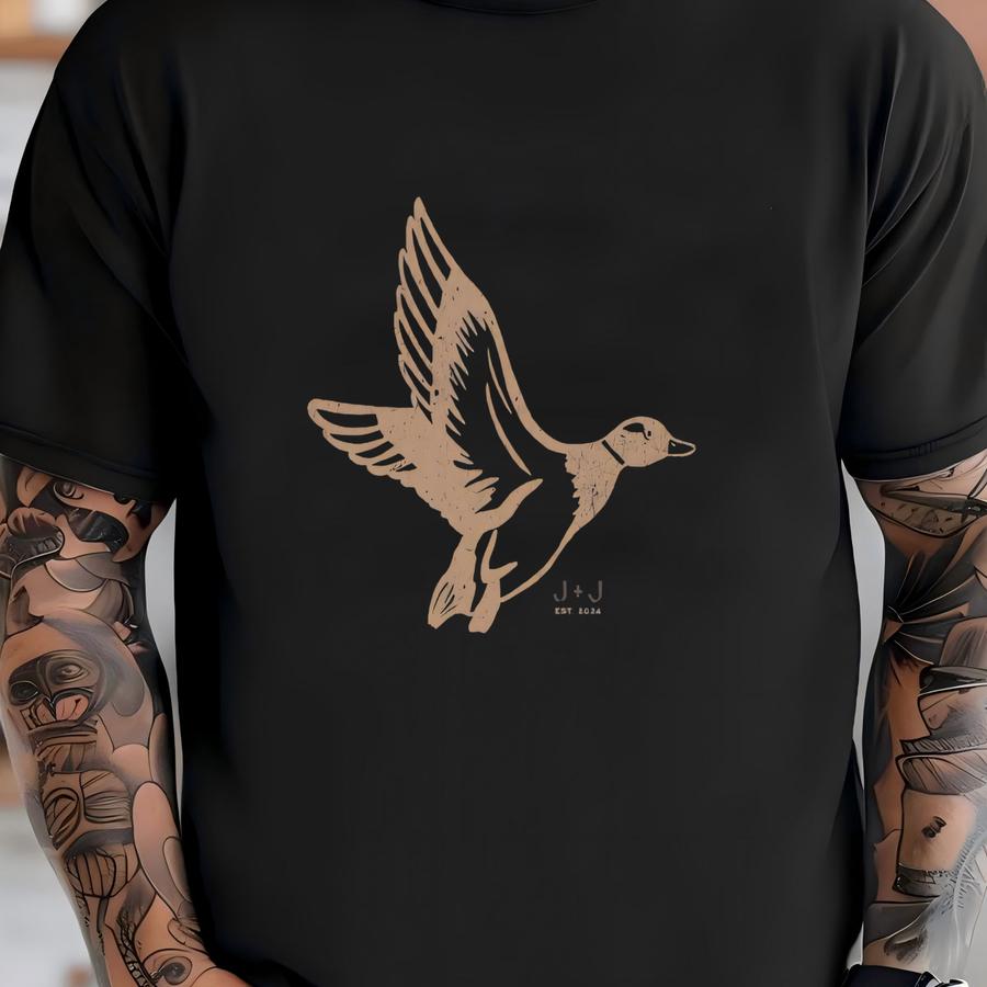 Duck Silhouette Hooded Sweatshirt T-shirt