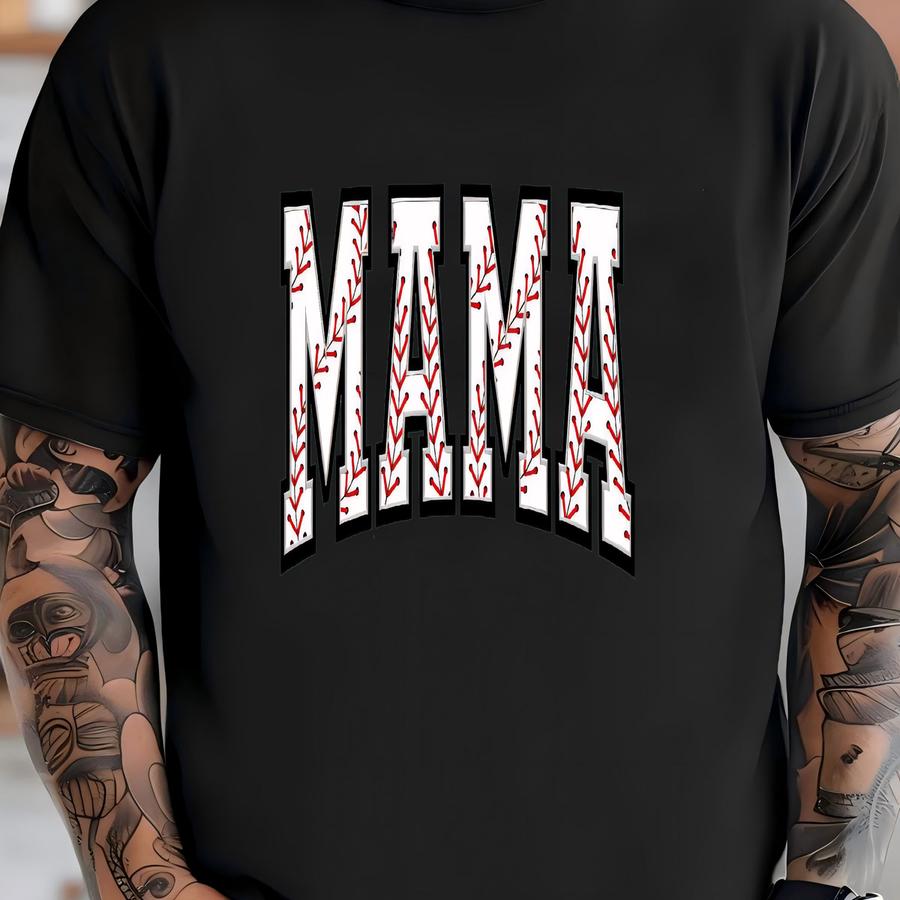 Baseball Laces Mama Sweatshirt, Perfect For Game Days Or Casual Wear T-shirt
