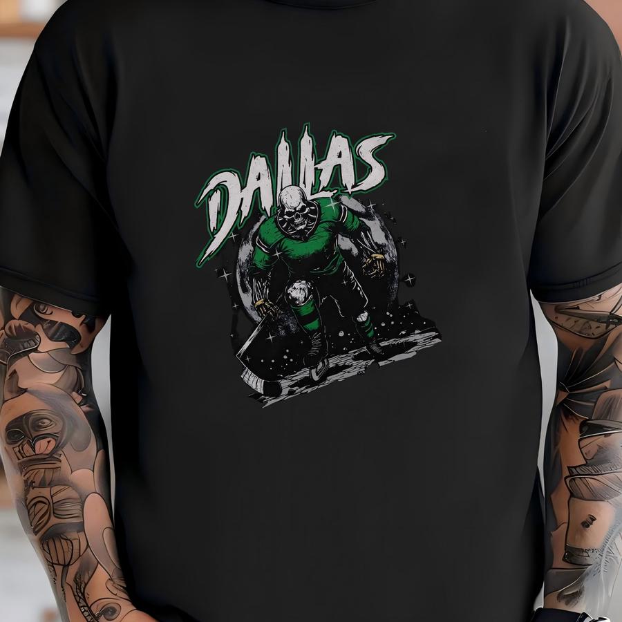 Hockey Shirt - Graphic Tees - Skeleton Shirt - Merch Tee - Gift Shirt - Bootleg Shirt - Vintage - Stars T-shirt