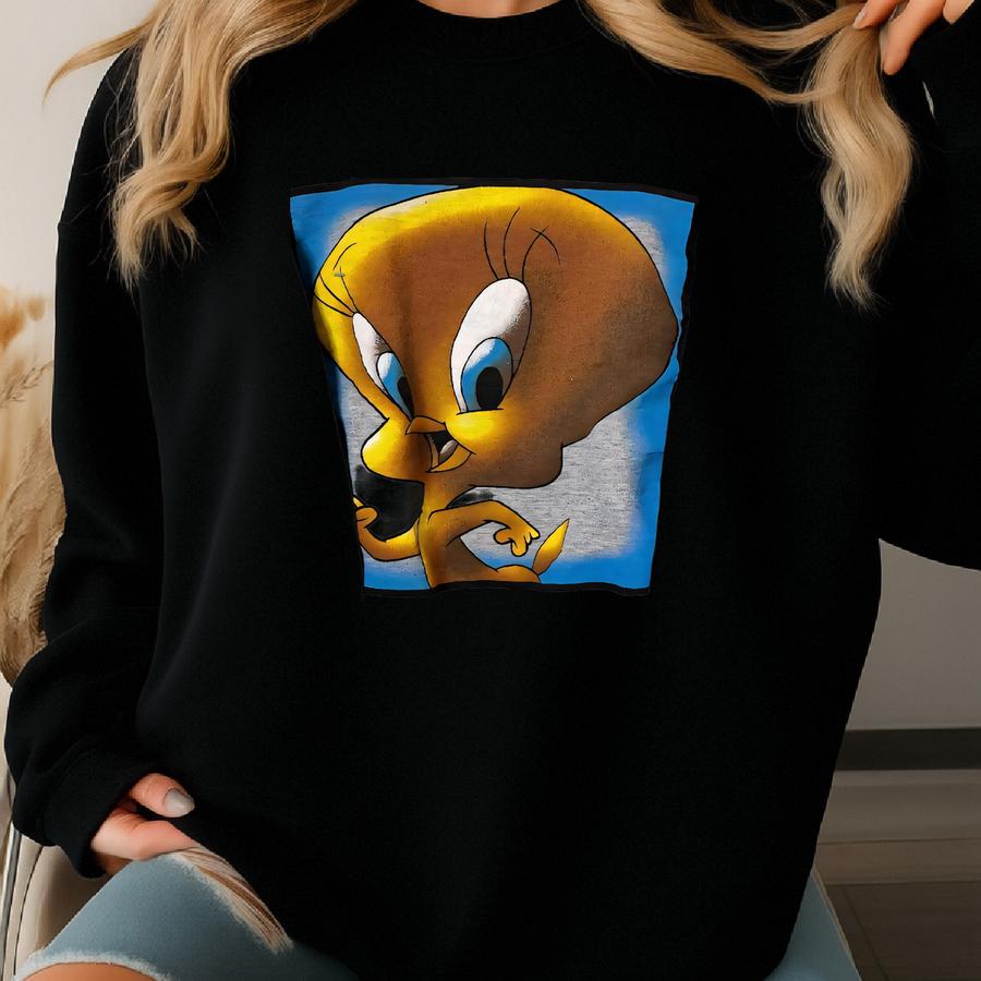 1995 Tweety Bird Crewneck Sz Xl (46614) Sweatshirt