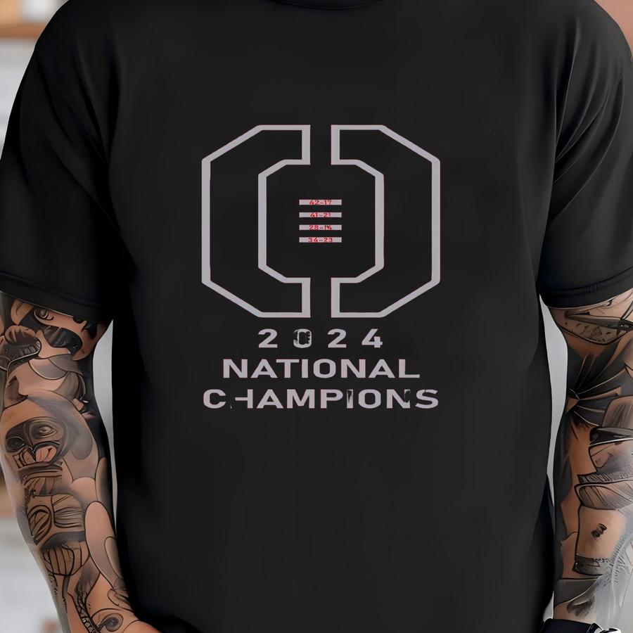 Scarlet Natty Hoodie/hoodie/crew Sweatshirt/youth Tee. Buckeye Fans, Celebrate The 2024 Natty In Style...what A Dominant Run!! T-shirt