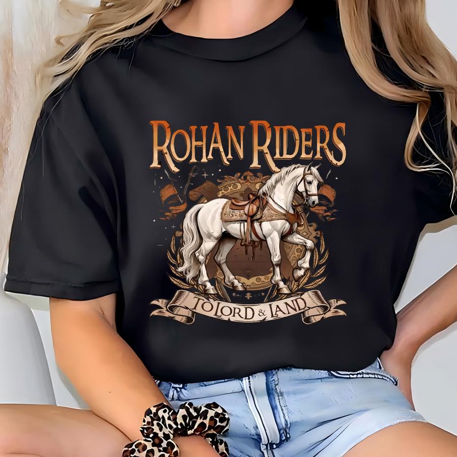 Riders Of Shirt, Ringer Fantasy Sweater, Book Fandom Merch, Bookish Gift For Bookworm, Fantasy Book Gift T-shirt